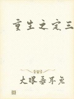 重生之定三国