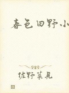 春色田野小说