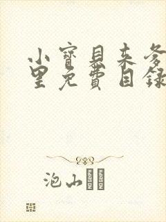 小宝贝来爹地怀里免费目录