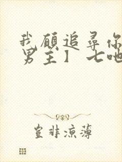 我愿追寻你【双男主】 七吔