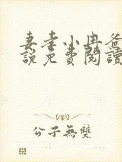 妻孝小冉爸爸小说免费阅读封面