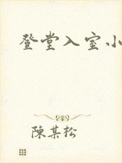 登堂入室小说