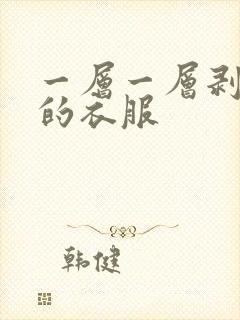 一层一层剥开我的衣服