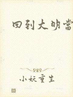 回到大明当才子