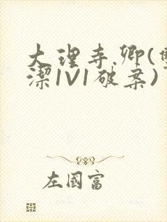 大理寺.卿(双洁1V1破案)