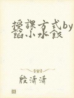 授课方式by肉馅小水饺
