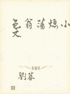 色翁荡熄小说全文