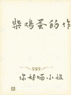 柴鸡蛋的作品