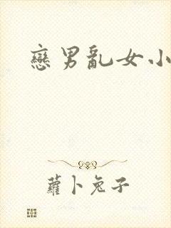 恋男乱女小说
