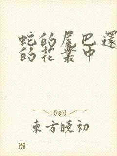 蛇的尾巴还在我的花丛中