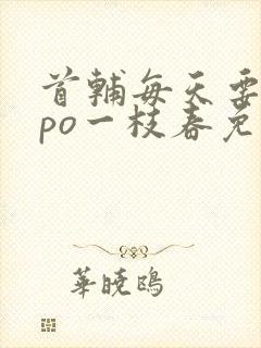 首辅每天要不够po一枝春免费阅读