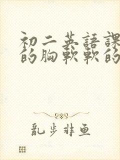 初二英语课代表的胸软软的