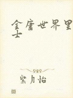 金庸世界里的道士