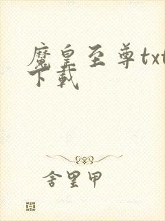 魔皇至尊txt下载