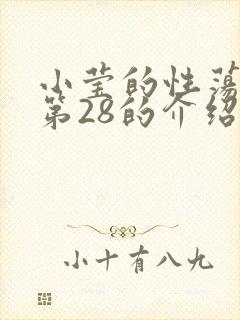 小莹的性荡生活第28的介绍