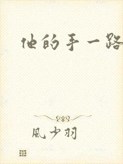 他的手一路下滑