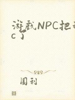 游戏NPC把我c了
