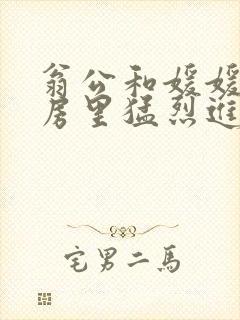 翁公和媛媛在厨房里猛烈进出