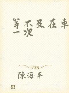 等不及在车里做一次