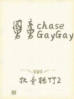 国产chase男男GayGay