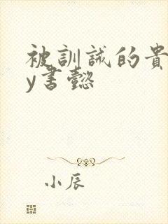 被训诫的贵妃by书懿