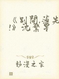 《别闹,薄先生!》沈繁星