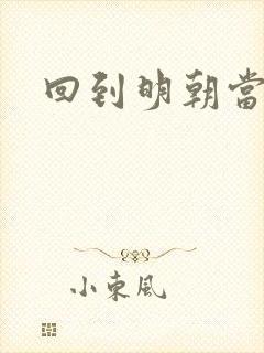 回到明朝当太子