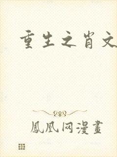 重生之肖文封面