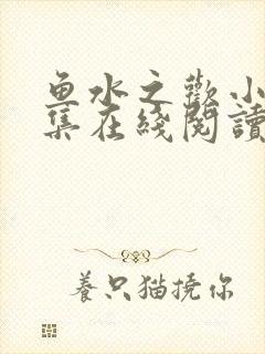 鱼水之欢小说全集在线阅读