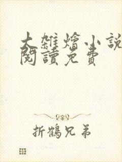 大杂烩小说全集阅读免费