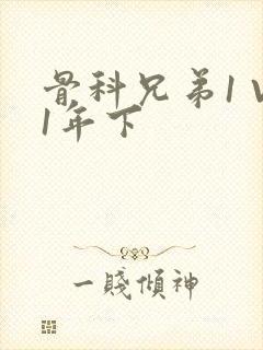 骨科兄弟1 V1年下