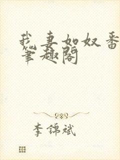 我妻如奴番外篇笔趣阁