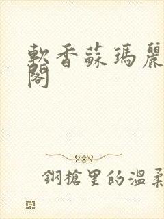 软香苏玛丽笔趣阁