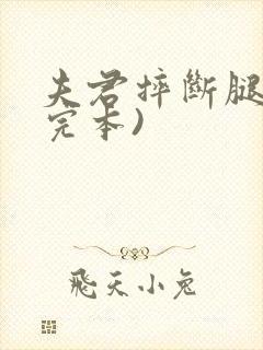 夫君摔断腿后(完本)