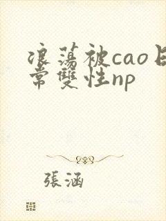 浪荡被cao日常双性np