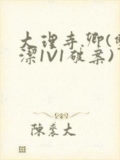 大理寺.卿(双洁1V1破案)