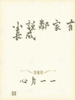 小说邻家有女初长成