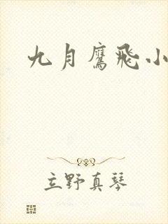 九月鹰飞小说