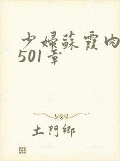 少妇苏霞肉欲第501章