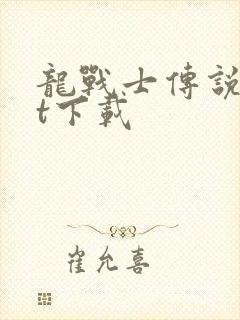 龙战士传说txt下载