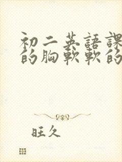 初二英语课代表的胸软软的