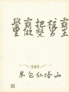 学霸把校霸往死里做双男主车