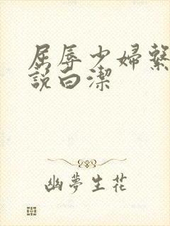 屈辱少妇系列小说白洁