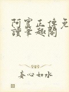 阿宾正传免费阅读笔趣阁