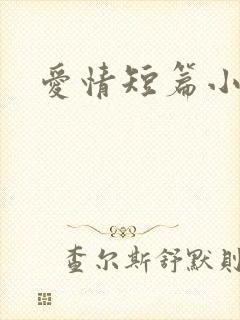 爱情短篇小说
