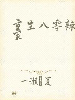 重生八零辣妻当家