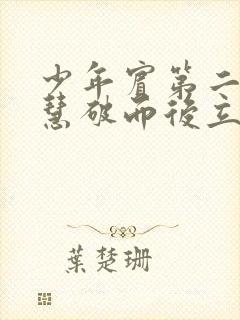 少年宾第二部珏慧破而后立