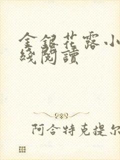 金银花露小说在线阅读