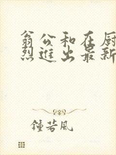 翁公和在厨房猛烈进出最新章节