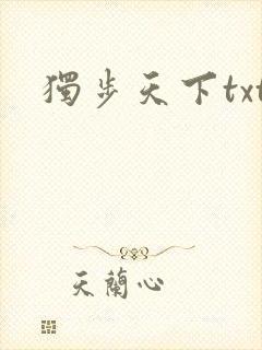 独步天下txt
